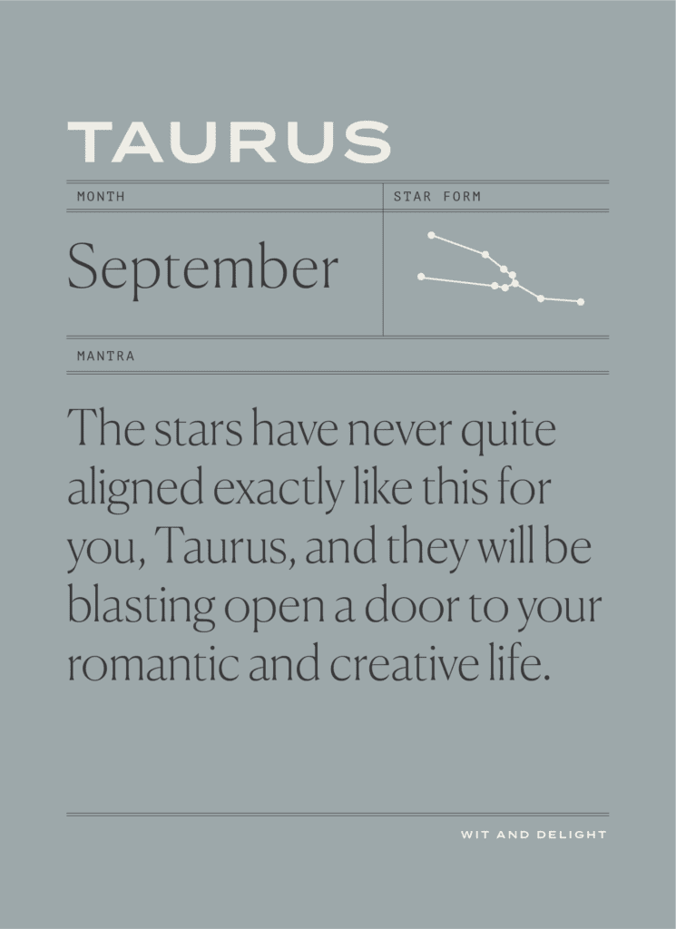 September Horoscopes: Your Hopes Have Arrived | Wit & Delight