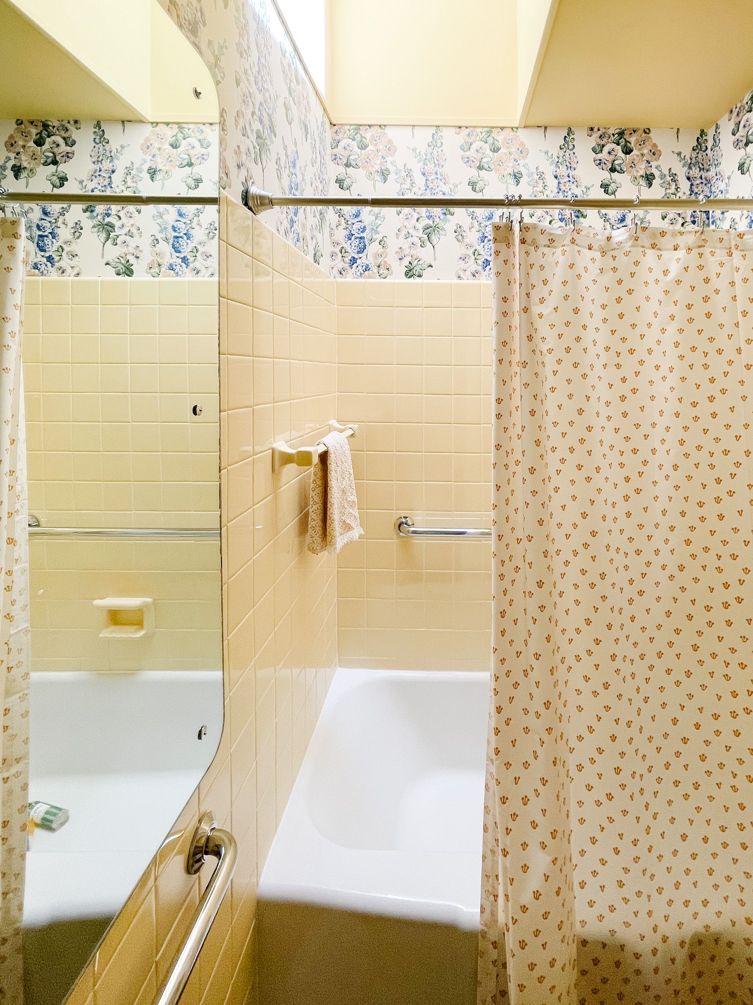 It's Here! Take a Look at the Design Reveal of Our Yellow Bathroom ...