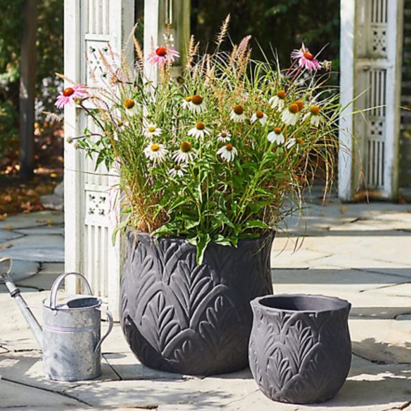 Paloma Ceramic Planter, 23"