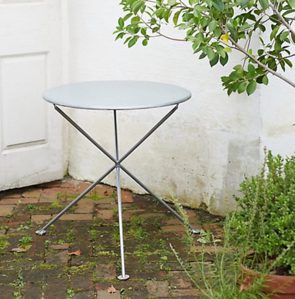 Folding Galvanized Iron Dining Table