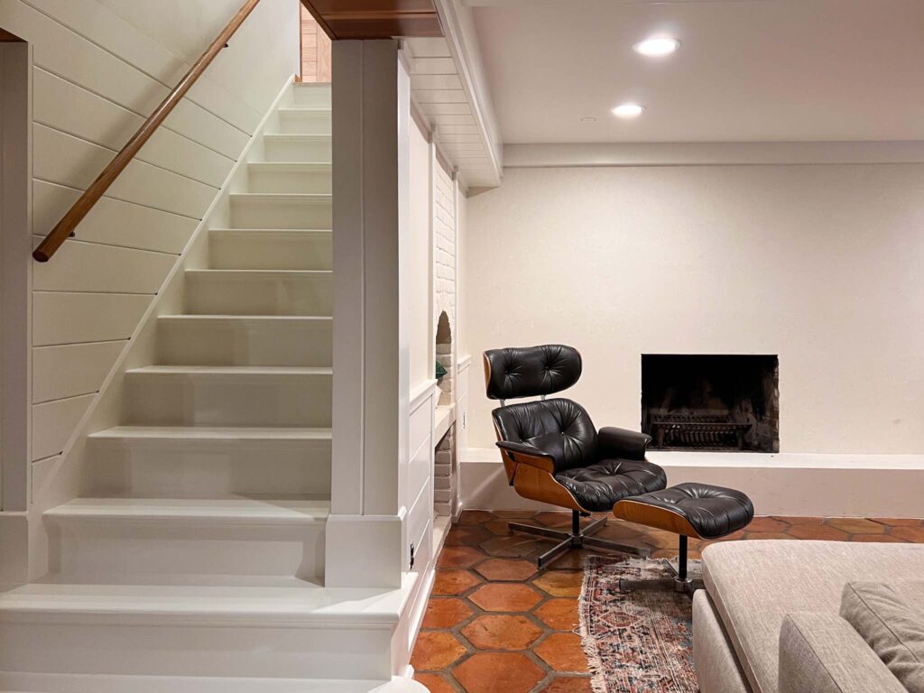 How We Transformed Our Basement Stairs With a Fresh Coat of Paint | Wit ...