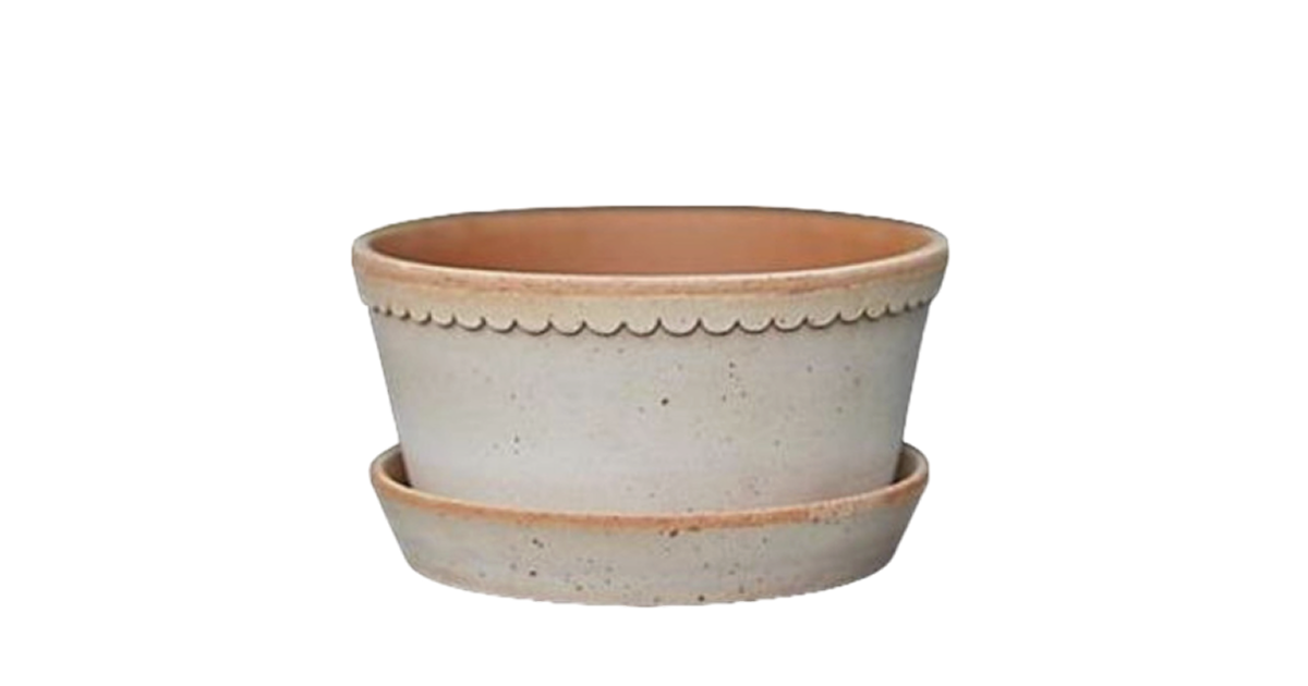 Bergs Copenhagen Terracotta Pot + Saucer Set